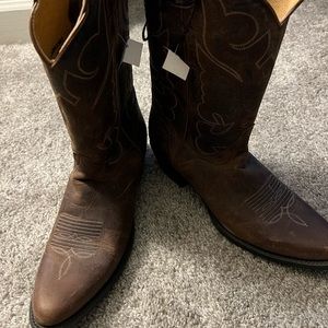 NWT JB Dillon Cowboy Boots (8.5)